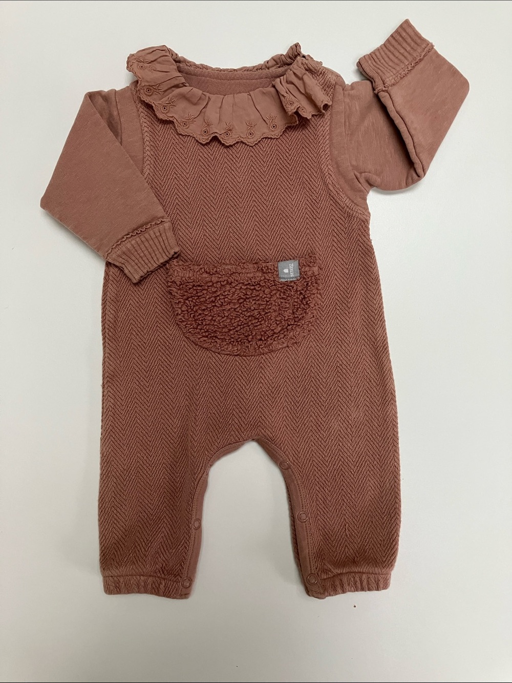 Snug Organic Jumpsuit (size 6m)